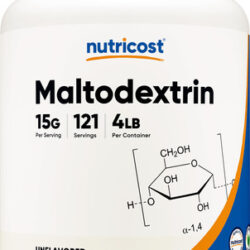 Suplemento Nutricost Maltodextrina Em Pó 1,8 Kg Sem Glúten