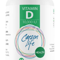 Carson Life Vitamina D 10.000 Ui Comprimidos - Excelente Sup