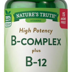 Natures Truth Vitamina Complexo B | Mais B12 | 165 Comprimi