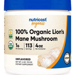 Cogumelo Em Pó Nutricost Organic Lion's Mane 113,4g