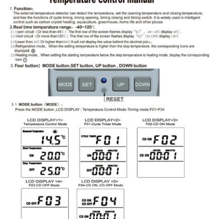 Soquete De Controle De Temperatura Do Controlador De Termost - Imagem 6