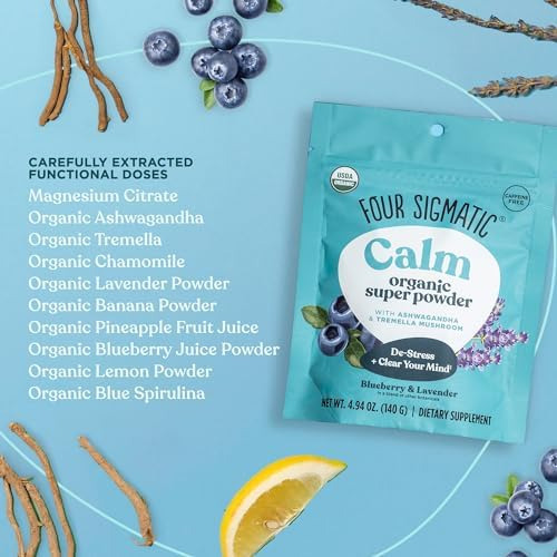 Quatro Sigmatic Calm Super Powder Orgânico Superalimento Em - Imagem 6