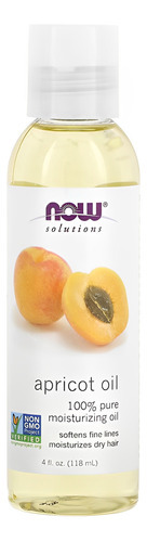 Óleo De Damasco Now Foods 100% Puro 118ml Importado 2un - Imagem 5