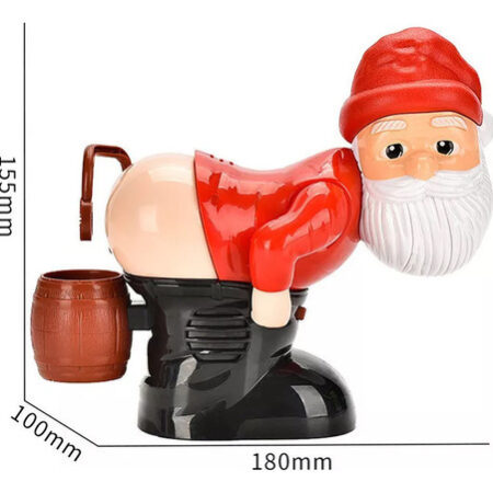 Máquina De Bolhas De Gnomos De Natal Do Papai Noel - Imagem 2