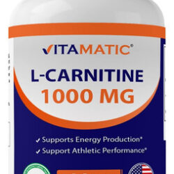 Fumarato De L-carnitina Vitamatic 1000 Mg - 120 Cápsulas Veg