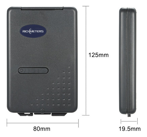 Richmeters Handheld Mini Multímetro Digital Multifunções - Imagem 6