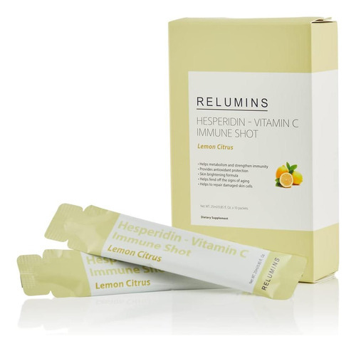 Relumins Hesperidina Vitamina C Imune Shot, Lemon Citrus Vit