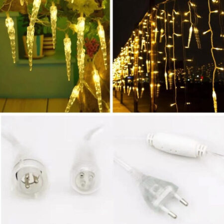 Lâmpada De Cortina Decorativa De Natal 3.5m — foto 2 Lâmpada De Cortina Decorativa De Natal 3.5m — foto 2