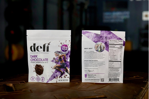 Defi Bites De Superfood Crispy, Proteína 26g, 4oz (chocolate - Imagem 3