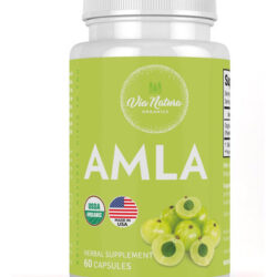 Via Natura Organics Amla Cápsulas 1000mg | Suplemento De Erv