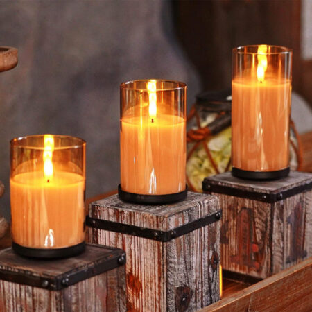 Lâmpada De Velas Elétricas Led Sem Chama De 3 Peças. — foto 4 Lâmpada De Velas Elétricas Led Sem Chama De 3 Peças. — foto 4