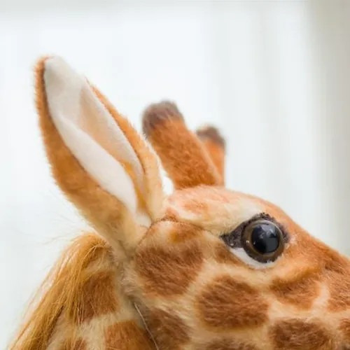 Muñeca De Animal De Jirafa De Pelúche Suave Gigante - Imagem 8
