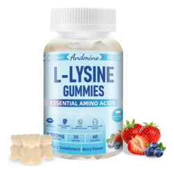 Gomas De L-lisina Andmino 1000 Mg, Com Trealose, Gomas De L