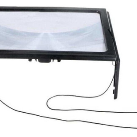Lupa Gigante Grande Com Viva-voz Com Ampliador De Luz Led - Imagem 3