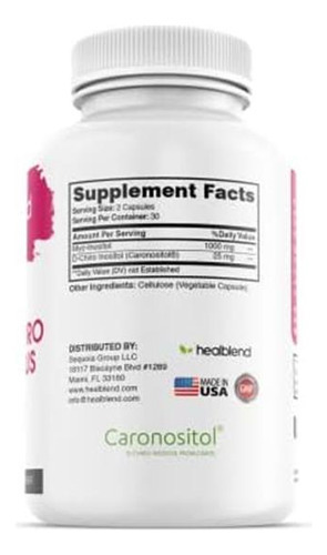 Myo & D-chiro Inositol Plus Supplement Blend, Equilíbrio Ho - Imagem 8