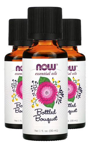 Mistura Óleos Bottled Bouquet Now Foods 30ml Importado 3un