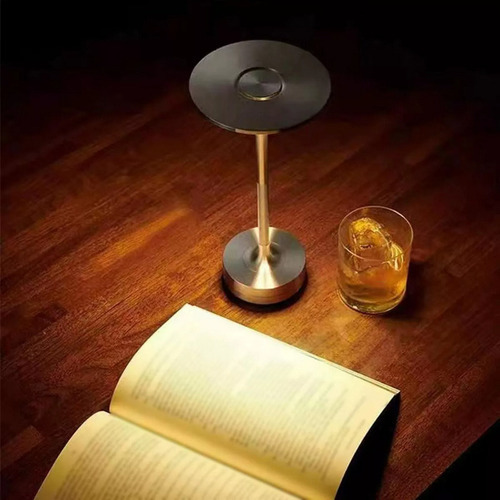 Candeeiro De Mesa Nórdico Led Touch Candeeiro De Mesa Bar Ho - Imagem 18