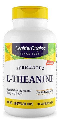 Healthy Origins L-theanine (alphawave), 100 Mg - Suporte Ao