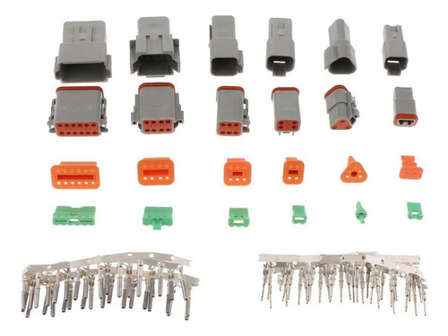 Kits De Conectores Cinza Genuínos Da Série Deutsch Dt 2 3 4 - Imagem 6
