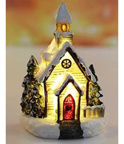W 6 Decorações De Natal Sala De Neve Da Vila De Natal - Imagem 5