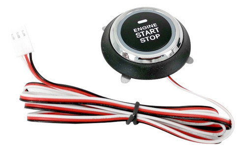 12v Motor Do Carro Push Starts Botão Rfid Ignição Starter - Imagem 4