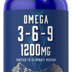 Suplemento Carlyle Omega 3-6-9 1200 Mg 180 Cápsulas De Gelat