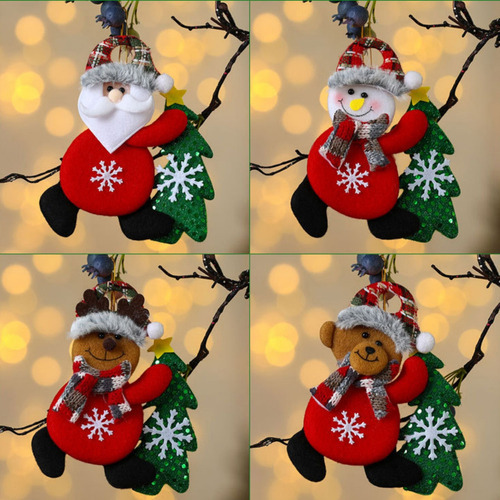 8 Peças De Bonecas De Natal Para Crianças Fofas, Decorações - Imagem 6