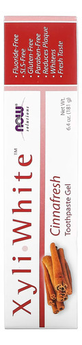 Gel Creme Dental Now Foods Xyliwhite 181g Importado - Imagem 2