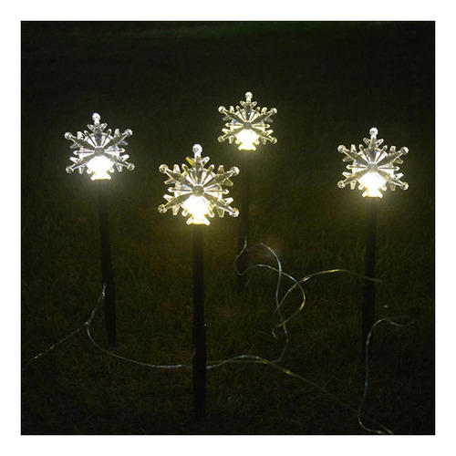 Luzes Estrelas Natal Energia Solar Levou Ao - Imagem 3