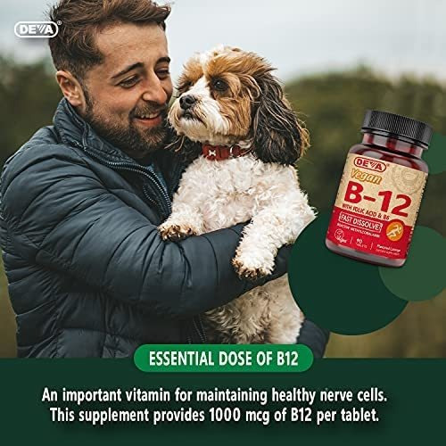 Vitamina B-12 Marca Deva, 1000 Mcg, 90 Comprimidos - Imagem 5