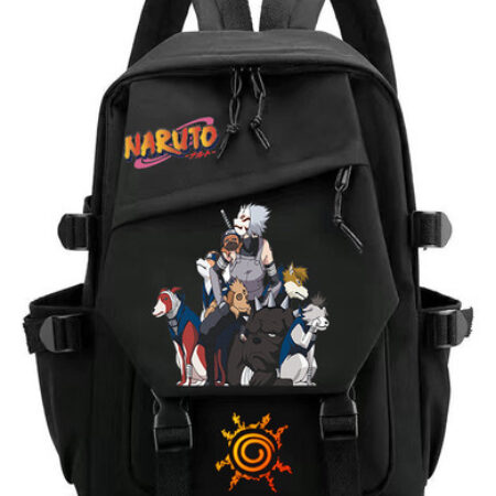 Mochila Escolar De Grande Capacidade Naruto Para Adolescente - Imagem 10