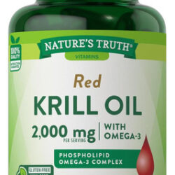 Natures Truth Óleo De Krill 2000mg Cápsulas Softgel | 60 Con