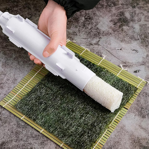 Kit Culinária Japonesa Esteira Sudare Sushi E Forma Niguiri- - Imagem 4
