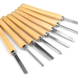 H 8pcs/set Madeira Torno Cinzel Set Ferramentas De