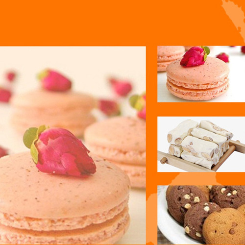 2 Pcs Silicone Macaron Cookies Tapetes De Cozimento Forro De - Imagem 9
