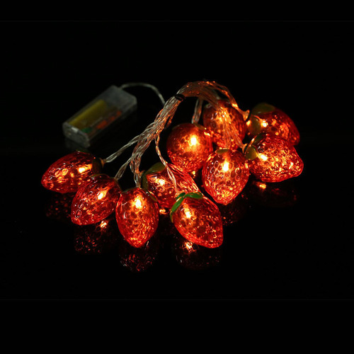 Hhh Luzes Led De Natal De 6,5 Pés De Corda De Morango, Modo - Imagem 5