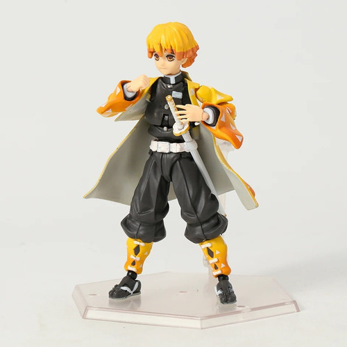 Boneco Ação Demon Slayer Figma 522-dx Zenitsu Agatsuma - Imagem 9