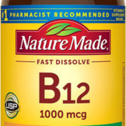 Vitamina B-12 Marca Nature Made, 1000 Mcg, 150 Comprimidos