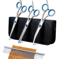 Kit De Tesouras Para Cuidar De Cães Com Ponta Redonda De Seg