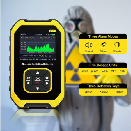 Detector De Radiação Nuclear Com Contador Geiger - Imagem 4