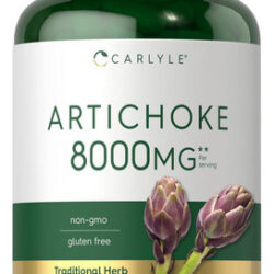 Cápsulas De Extrato De Alcachofra Carlyle 8000 Mg | Contagem