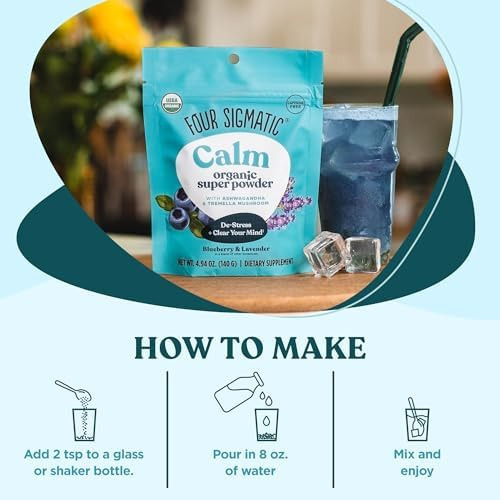 Quatro Sigmatic Calm Super Powder Orgânico Superalimento Em - Imagem 5