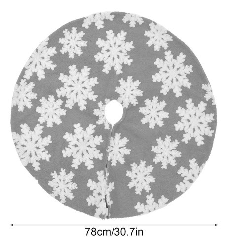 Padrões De Floco De Neve Fofos De Saia De Árvore De Natal Re - Imagem 4
