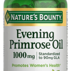 Óleo De Prímula Natures Bounty, Promove A Saúde Das Mulheres