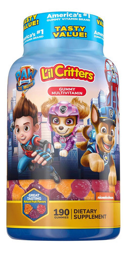 Lil Critters Paw Patrol Gummy Vites Daily Gummy Multivitam