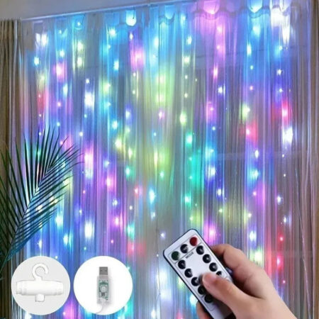 Pisca Pisca Natal 100 Led 3m Prova D'água 110/220v 8 Funções - Imagem 5