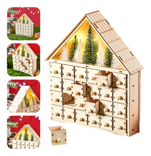 Decorações De Casa De Cabana De Advento De Natal