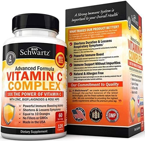 Vitamina C Bioschwartz 1000 Mg 120 Cápsulas - Imagem 6