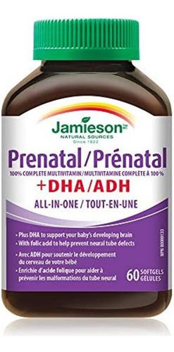 Jamieson Prenatal Multivitamínico Completo Com Suplemento Dh - Imagem 3