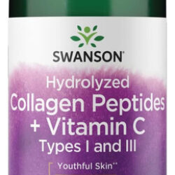 Swanson Hidrolisou Peptídeos De Colágeno + Vitamina C Tipos